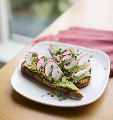 Left Coast Toast (avocado toast)