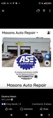 Masons Auto Repair