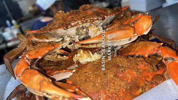 All you can eat blue crab