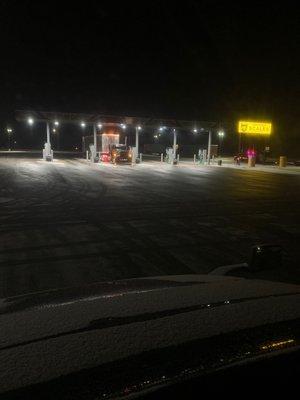 Diesel fuel lanes