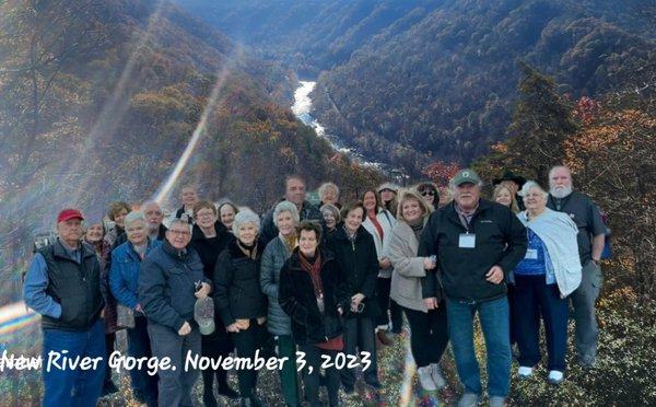 Tour to see Fallingwater, and fall colors. We traveled tgrough NC, WV, MD and PA.