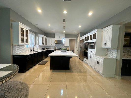 Cabinets Color Change, New Doors and New Countertops