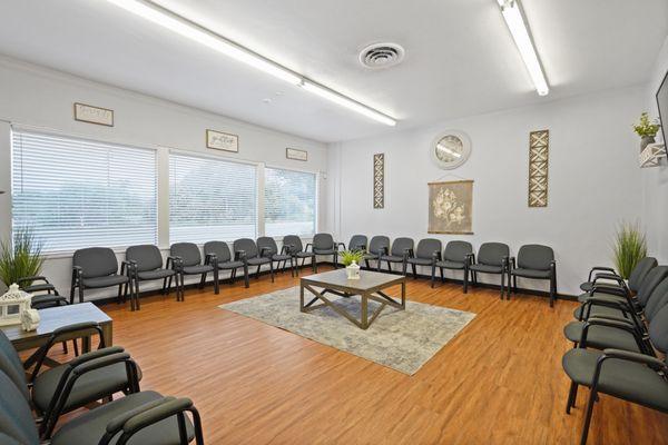 clinical building group room
