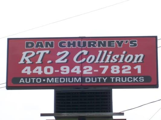 CALL RT 2 COLLISION FOR A FREE ESTIMATE OR JUST STOP IN 35790 CURTIS BLVD EASTLAKE OHIO
