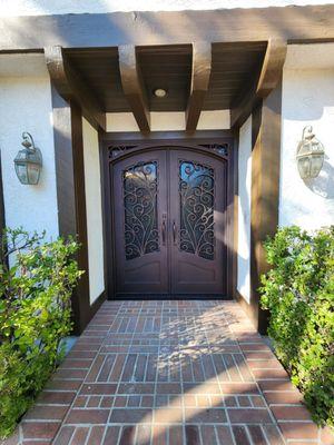 We are very pleased with our front door. The quality, installation, customer service, and pricing are great. I highly recommend them.