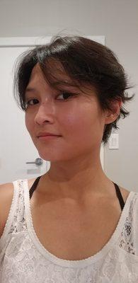 This is what I came for and the salon delivered.