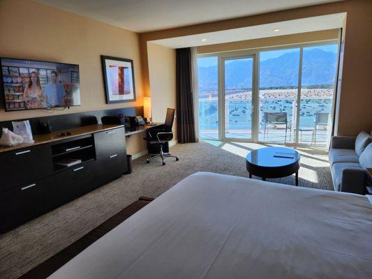 Nice sized balcony room.