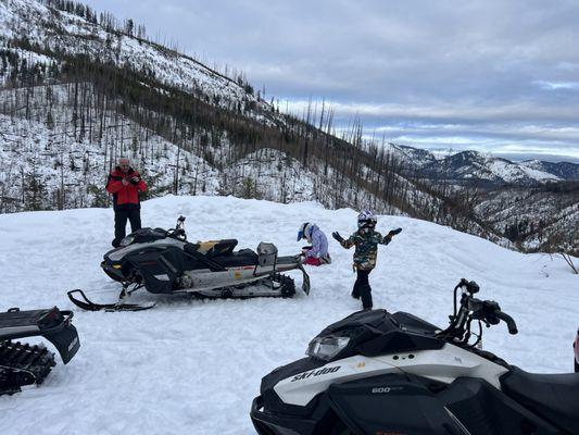 Swan Mountain Snowmobiling