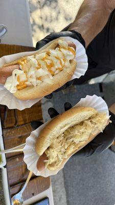 Smiley's Dog and New Yorker Dog