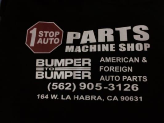 One Stop Auto Supply