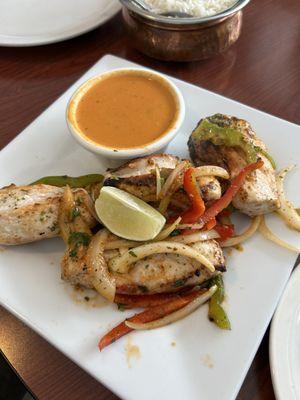 My chicken main (that also came with rice)