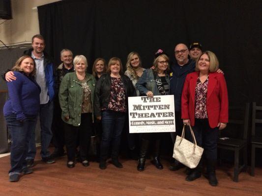 Another happy birthday party at the Mitt!