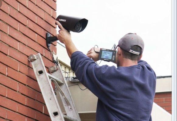 security cameras installation