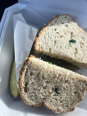 Another yummy meal. They serve it so quickly. So convenient.