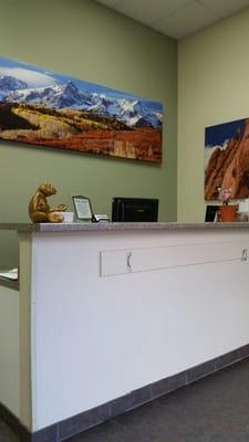 Very nice and clean office and reception area.