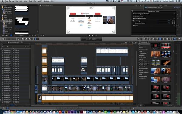 Editing in FCPX