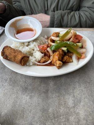 Sweet and sour chicken