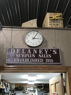 Life is like Delaney surplus... You never know what you're going to get!