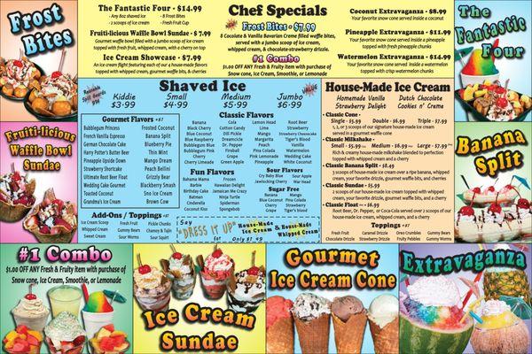 2024 Menu Update 
(Sign 1 of 2)