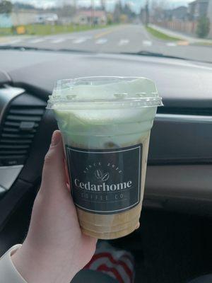 Grasshopper cold brew