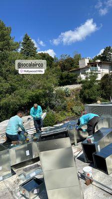 We work in the heat so you can feel cool