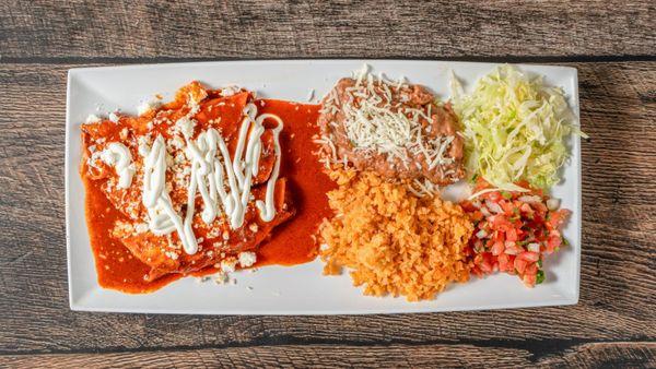 Red Enchiladas