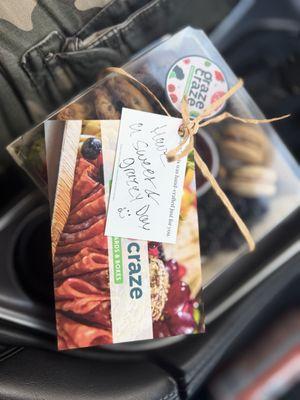 I tried the sweet and savory tray, excellent!!!!