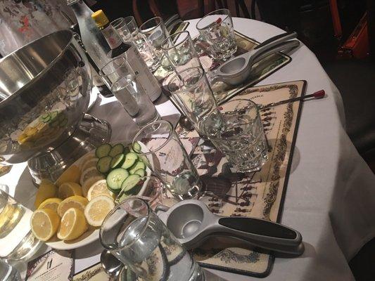 the place settings get me every time! all the things you need to make great cocktails. even the things you didn't know you needed.