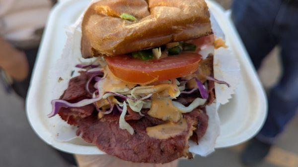 Pastrami sandwich