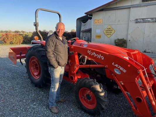 Delivery day - This piece of equipment is a game changer for us and our ranch!