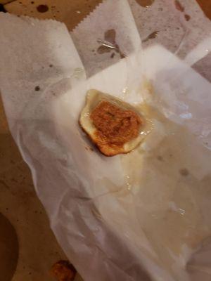 All that was left of these delicious pork and shrimp dumplings.