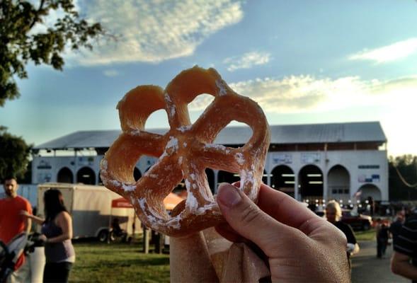 Wagon wheel waffle and the grandstand: 2014