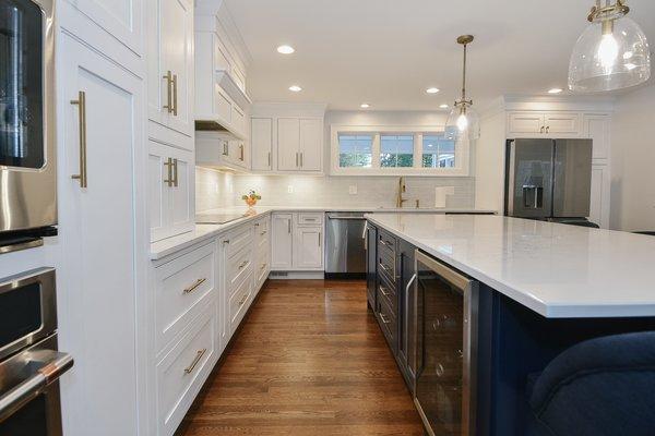 Custom kitchen.