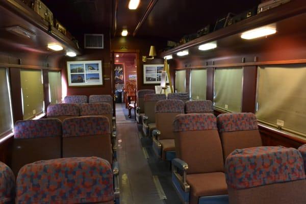 restored/redecorated passenger Pullman