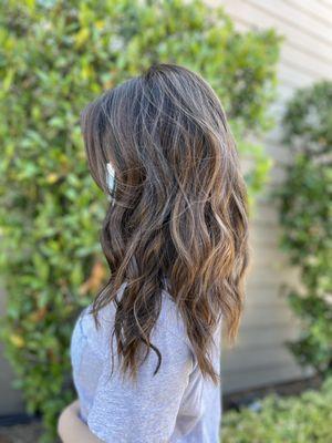 Natural balayage by Sharon