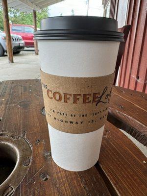 My 20 oz HOT Americano