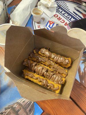 Nutella churros