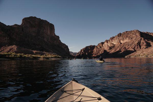 Not all who wander are lost... some are kayaking into hidden caves.