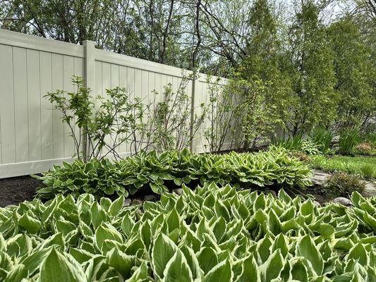 vinyl fence installation