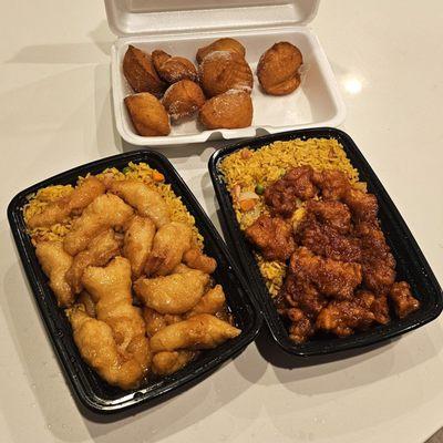 Chinese takeout for Bill Lewis of Vero Beach.