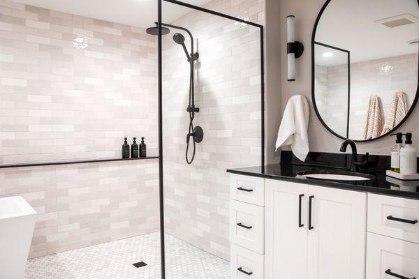 Madison Basement Remodel - Minimalist Bathroom
