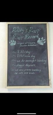 Rusty’s Ruff Ruff Resort