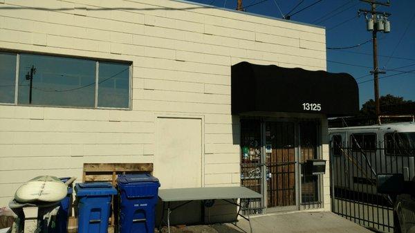 In an industrial park. Moving to Torrance next year