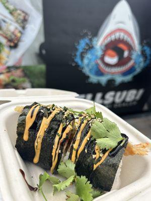 Surf & turf musubi