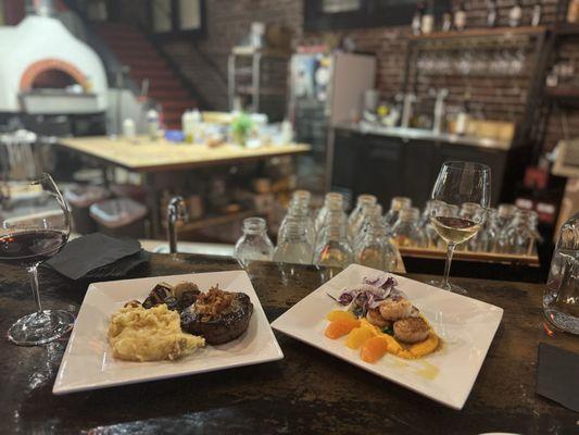 Everything was perfect, taste delicious and presentation was amazing.