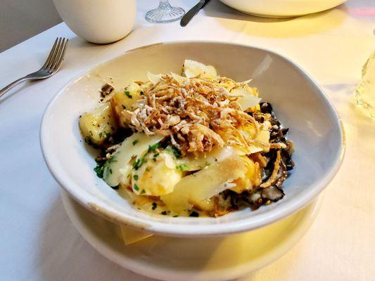 Gnocchi with mushrooms