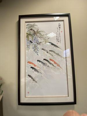 Gorgeous photo. I love the koi fish. Very professional dental surgeon too.