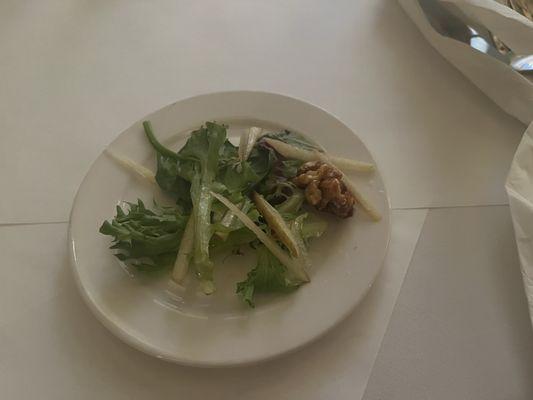 The Apple autumn salad (it had blue cheese and pomegranates in it)