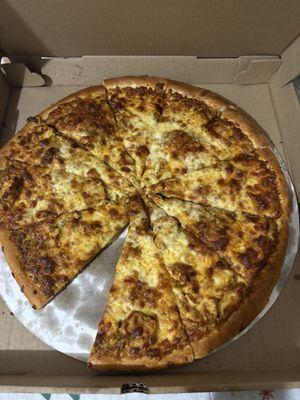 Butter Chicken Pizza
