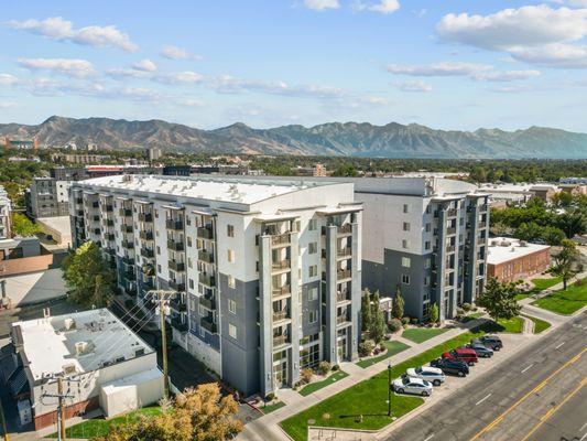 Aerial View of Elevate on 5th